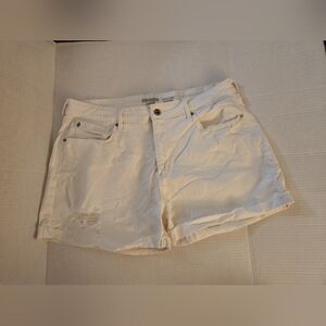 Denizen from Levi's Women's White Jean Shorts